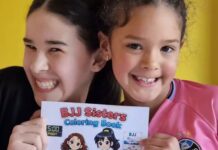 Olívia e Louisa: as atletas patrocinadas pela SEDA que lançaram um livro de colorir sobre jiu-jitsu